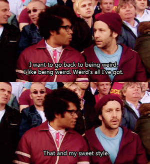 Showing The 6 Photos of it crowd quotes season 1