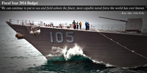 Navy’s Budget Ensures World’s Most Capable Naval Force