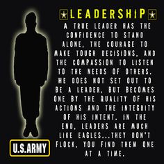 US Army Leadership poster 