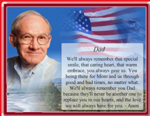 Back > Quotes For > Father Poems For A Funeral