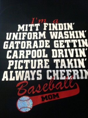 Baseball Mom Shirt BLACK on Etsy, $25.00