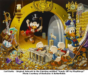 Carl Barks Hands Off My Playthings