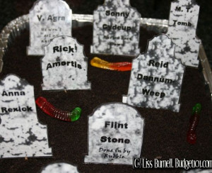 Haunted Tombstone sayings & Funny Halloween Epitaphs