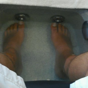 Men Getting Pedicures