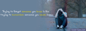Sad Love Quote Facebook Timeline Cover