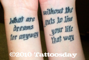 Johnny Cash Tattoo Lyrics