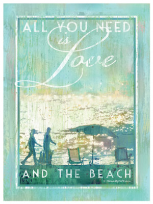 Beach & Ocean Quotes Art Prints
