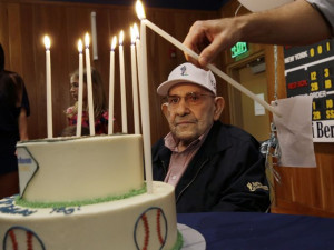 May 12: Yogi Berra celebrates his 90th birthday at the Yogi Berra ...