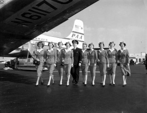 ... - Flight service training takes place for new Pan Am stewardesses