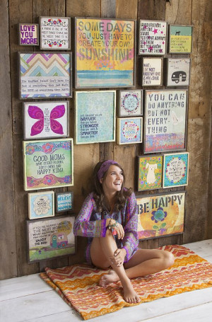 Surround yourself with good vibes! #goodvibes #quotes #wallart