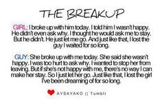 after breakups