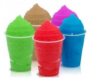Our range of slushee flavours include: