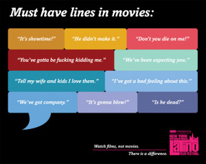 Movies Cliches: The Must Have Lines In Movies