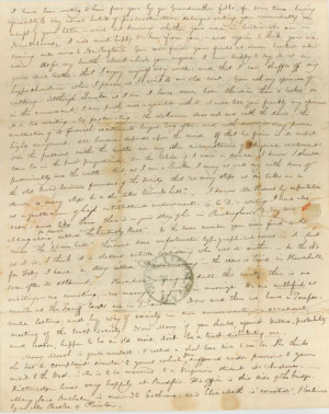 Letter from John Greenleaf Whittier to Mary E. Smith. 2 March 1833.
