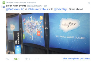 Adobe EchoSign at Salesforce1 Tour: London Recap