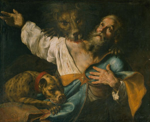 Cesare Fracanzano - Martyrdom of Saint Ignatius of Antioch.