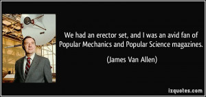 More James Van Allen Quotes