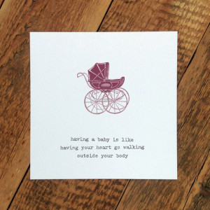 Newborn Baby Card - New Baby Card - Card For New Parents - Sweet Baby ...