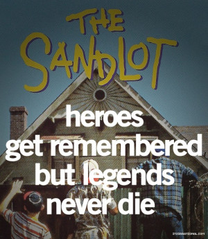 The Sandlot... I don't like this movie anymore because SOMEBODY ruined ...