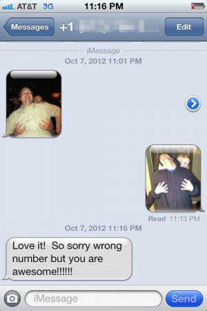 22 Hysterical Wrong Number Texts