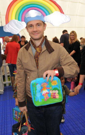 And people wonder why we love Martin Freeman