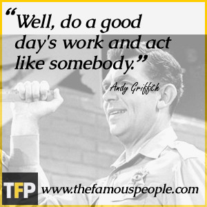 Quotes From Andy Griffith