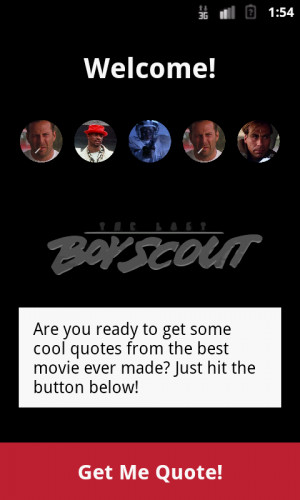 Last Boy Scout Quotes - screenshot