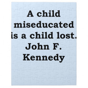 john f kennedy quote jigsaw puzzle