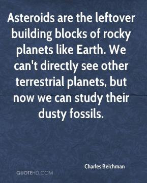 Charles Beichman - Asteroids are the leftover building blocks of rocky ...