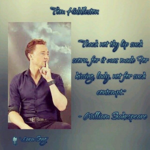 Tom hiddleston quote