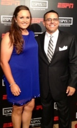 Jackie Traina and Patrick Murphy hit the red carpet at the ESPY's ...