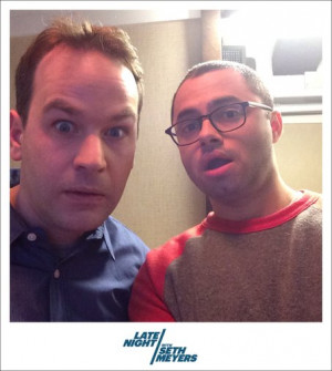 Backstage Seth Meyers Late Night