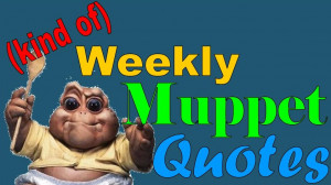 Kind of) Weekly Muppet Quotes Spotlight: Baby Sinclair