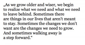 grow wiser