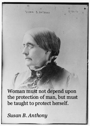 susan b anthony bicycle quote