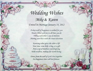 WEDDING-WISHES-POEM-LOVELY-GIFT-FOR-BRIDE-GROOM-PERSONALIZE-WITH-NAMES ...