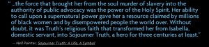 ... Truth's religious faith that transformed her from Isabella, domestic