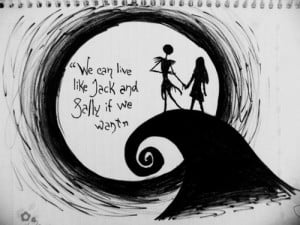 jack # sally # nightmare # before # christmas # love # quote # live ...