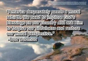 America Desperately Needs A Moral Rebirth