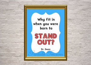 Printable Dr. Seuss Quote 