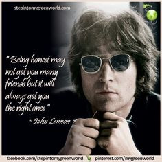 Being Honest John Lennon Quote More