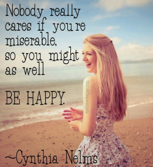 Nice Girls Happy Quotes & Pictures.