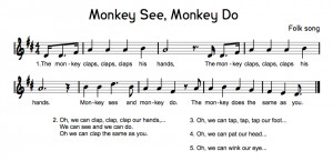 monkey see monkey do