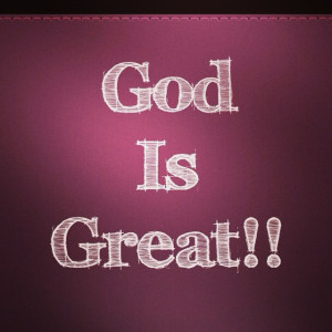 God Is Great!! #quote #positive #bible #quotes #god