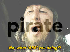 ... end johnny depp geoffrey rush hector barbossa talk like a pirate day