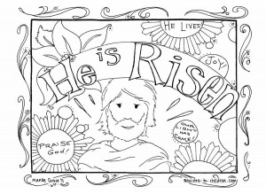 Easter Christian Coloring Pages Christian Coloring Pages For Kids