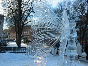 Unique and amazing ice art