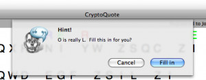 Solved! CryptoQuote gives you positive feedback and a nicely formatted ...