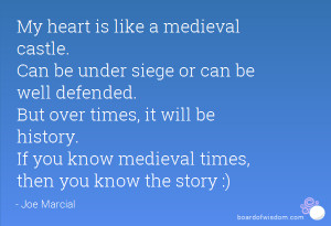 If you know medieval times, then you know the story :)