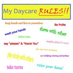 my_daycare_rules_greeting_card.jpg?height=250&width=250&padToSquare ...